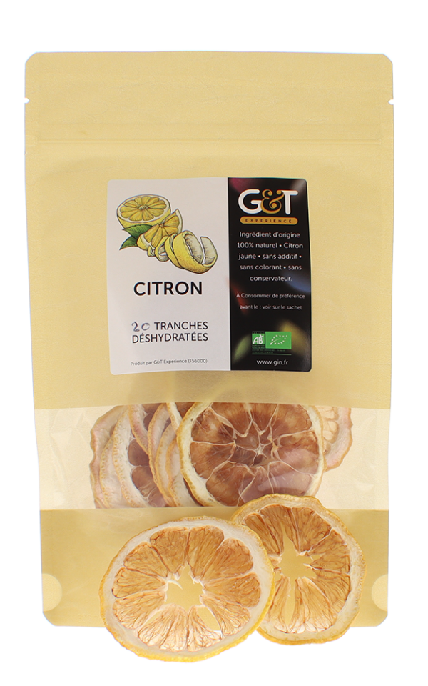 Citrons jaunes déshydratés - G&T Experience
